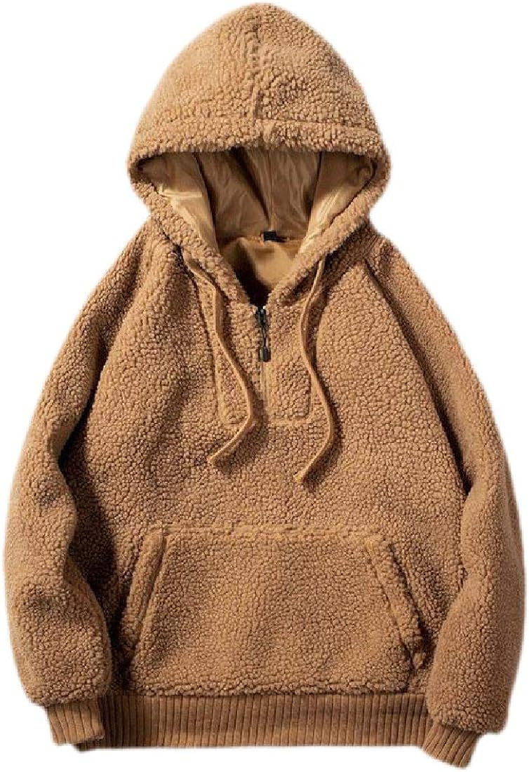 fleece lined pullover hoodie