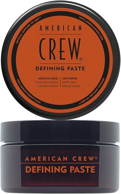 American Crew Defining Paste Medium Hold Low Shine Hair Styling Wax for Men 85g