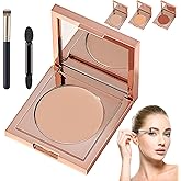 Colored Clay CC Undereye Corrector, Color Corrector for Dark Circles with Brush, CC Undereye Corrector, Conceal & Brighten Dark Circles, Under Eye Hydrating Concealer for Women (Light-Medium Peach)