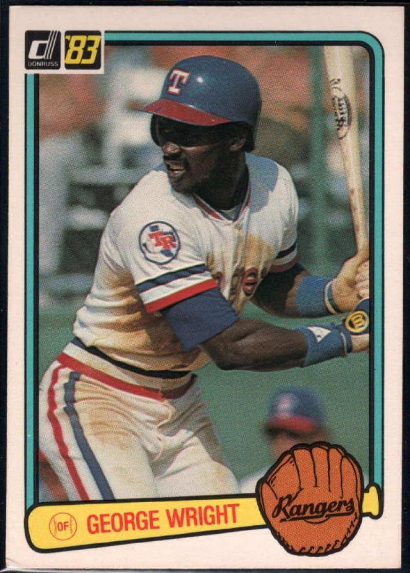Baseball MLB 1983 Donruss 116 Wright RC Rangers
