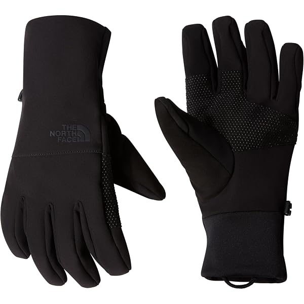 isotoner womens Smartdri Textured Glove, Black, X-Large US at
