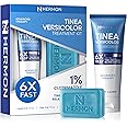Tinea Versicolor Treatment Cream & Soap: Multi-Functional Clinically Proven Cream for Athlete's Foot,Tinea Versicolor, Jock Itch, Ringworm - Fact Action, Soothes, Cleanses, and Restores Skin Health