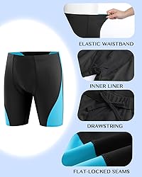 Blueleaf Boys' Swim Jammers Youth Competitive Swim