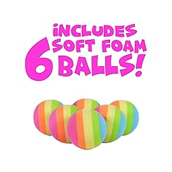 Hog Wild Pink Unicorn Popper Toy - Pop Foam Balls