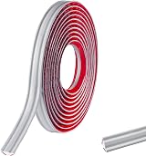 Zayejod Grey PVC Quadrant Trim 3m 19mm x 10mm Self Adhesive Beading