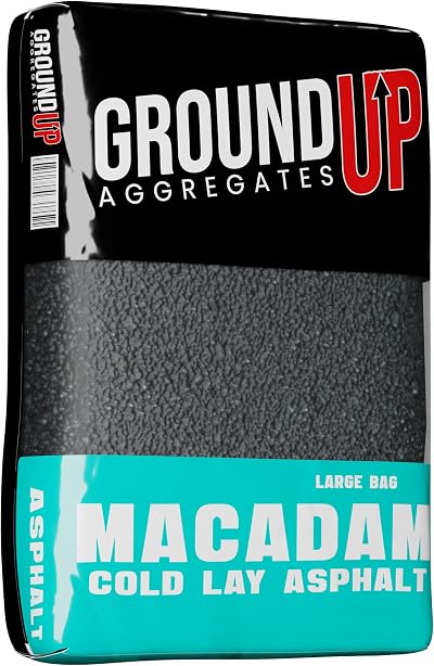 AP Automotive Cold Lay Macadam Tarmac 21kg Bag Pothole Driveway Repair Asphalt