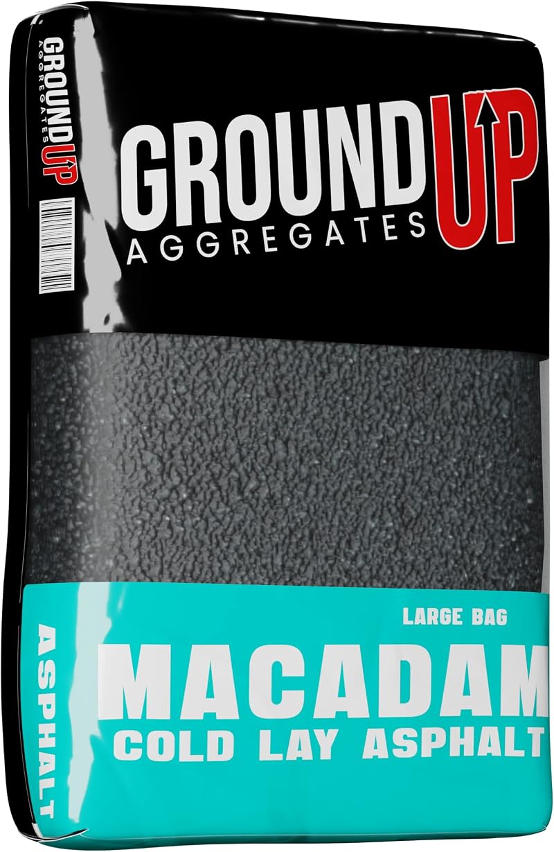 AP Automotive Cold Lay Macadam Tarmac 21kg Bag Pothole Driveway Repair Asphalt