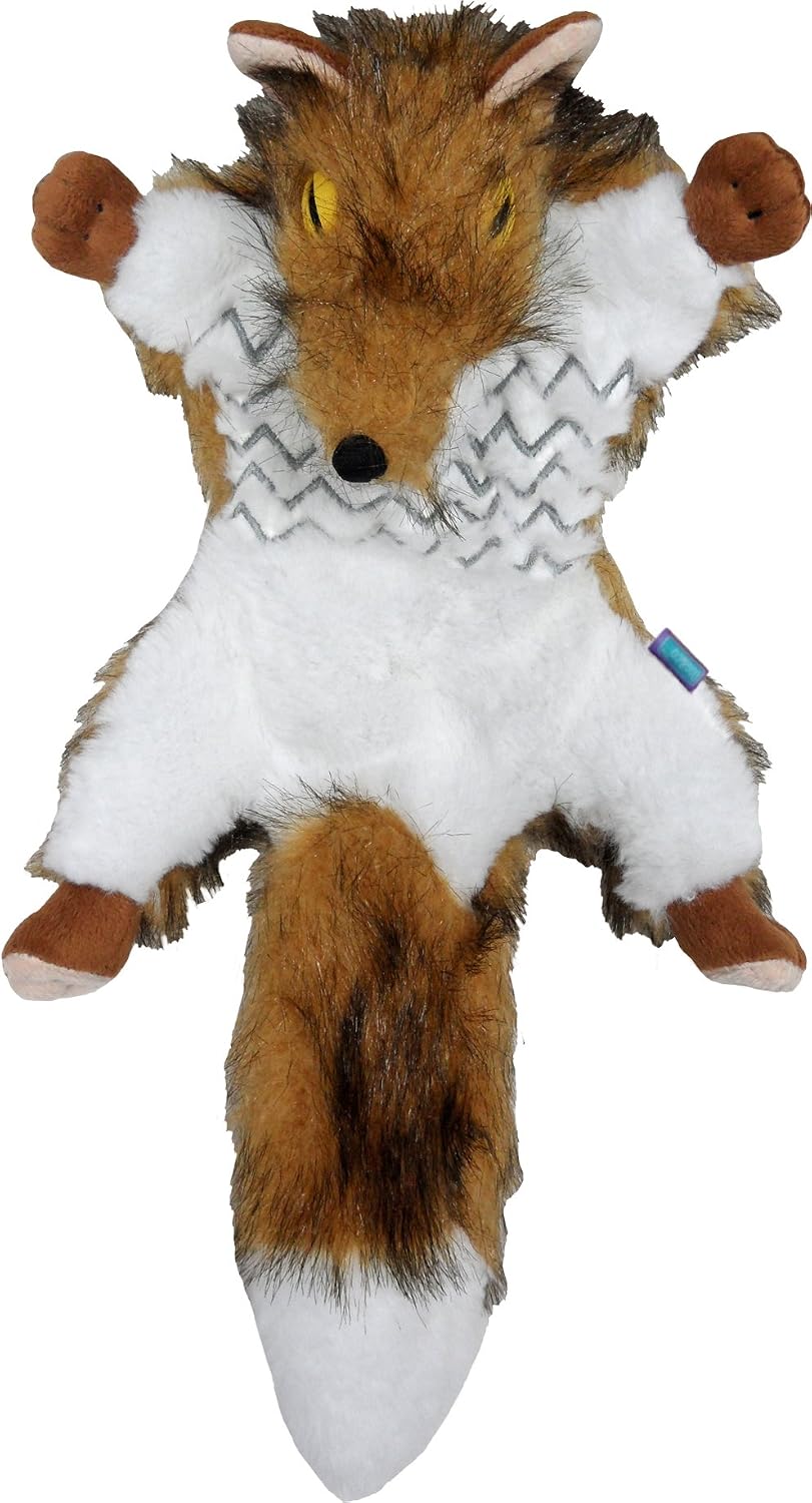 Other Dog & Co Country Roadkill Foxdog Toy Large, clear