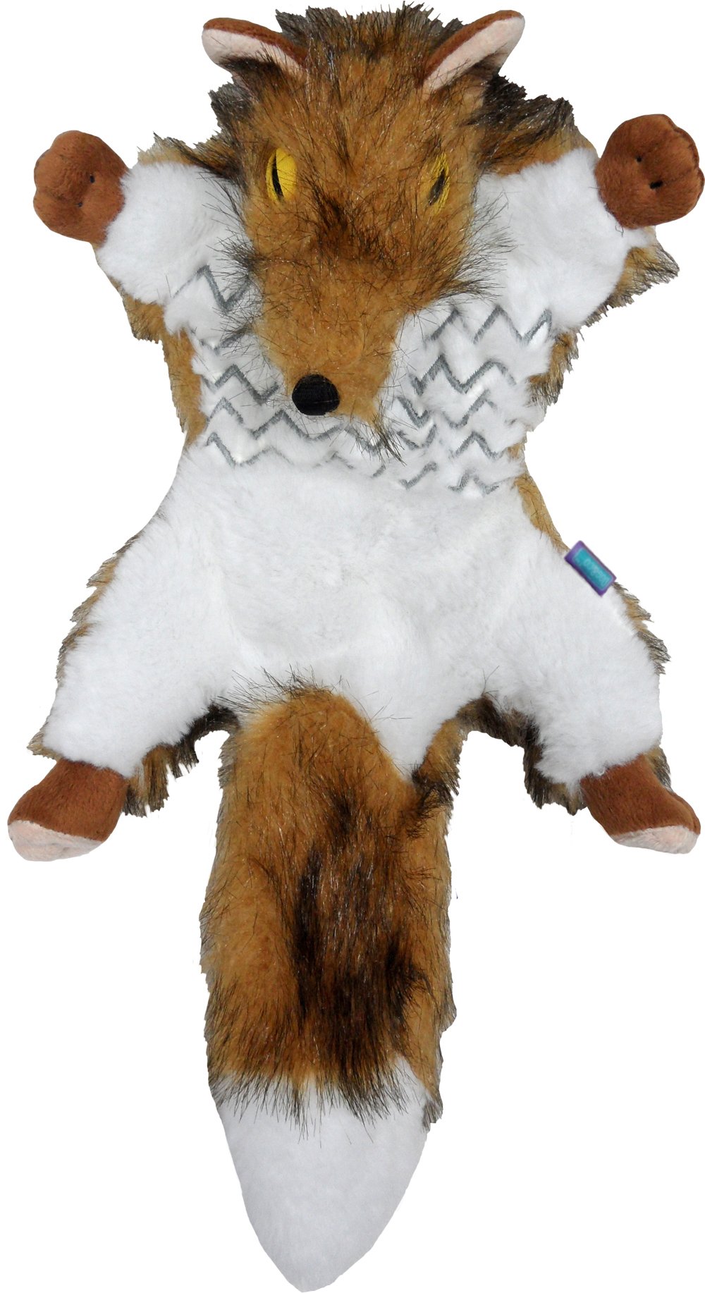 Other Dog & Co Country Roadkill Foxdog Toy Large, clear