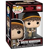 POP Funko TV: Netflix Stranger Things - Dustin Henderson | Official Fantasy Merch - Collectable Vinyl Figurine for Shelf Display - Birthday Gift Idea for Fans and Collectors