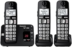 Panasonic DECT 6.0 Expandable Cordless Phone System