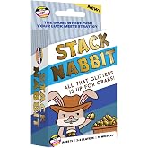 Taco Cat Games Stack Nabbit Push Your Luck Card Game, 3-6 Players | Ages 7+, Light strategy game, Nab matching cards from neighbors &amp; the Vault, Bank cards to block opponents