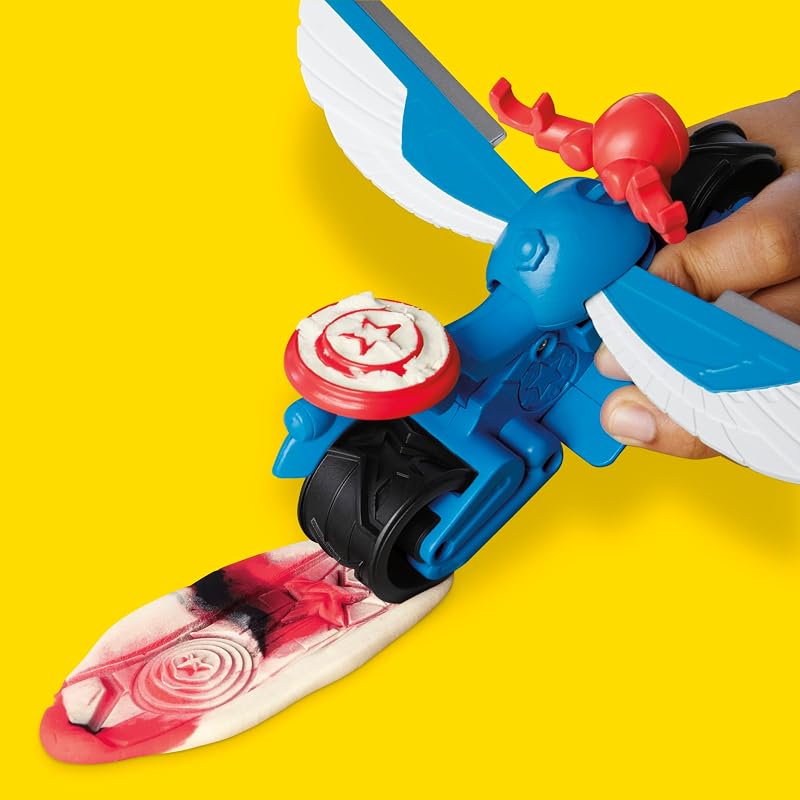 Marvel Captain America Action-Bike Spielset