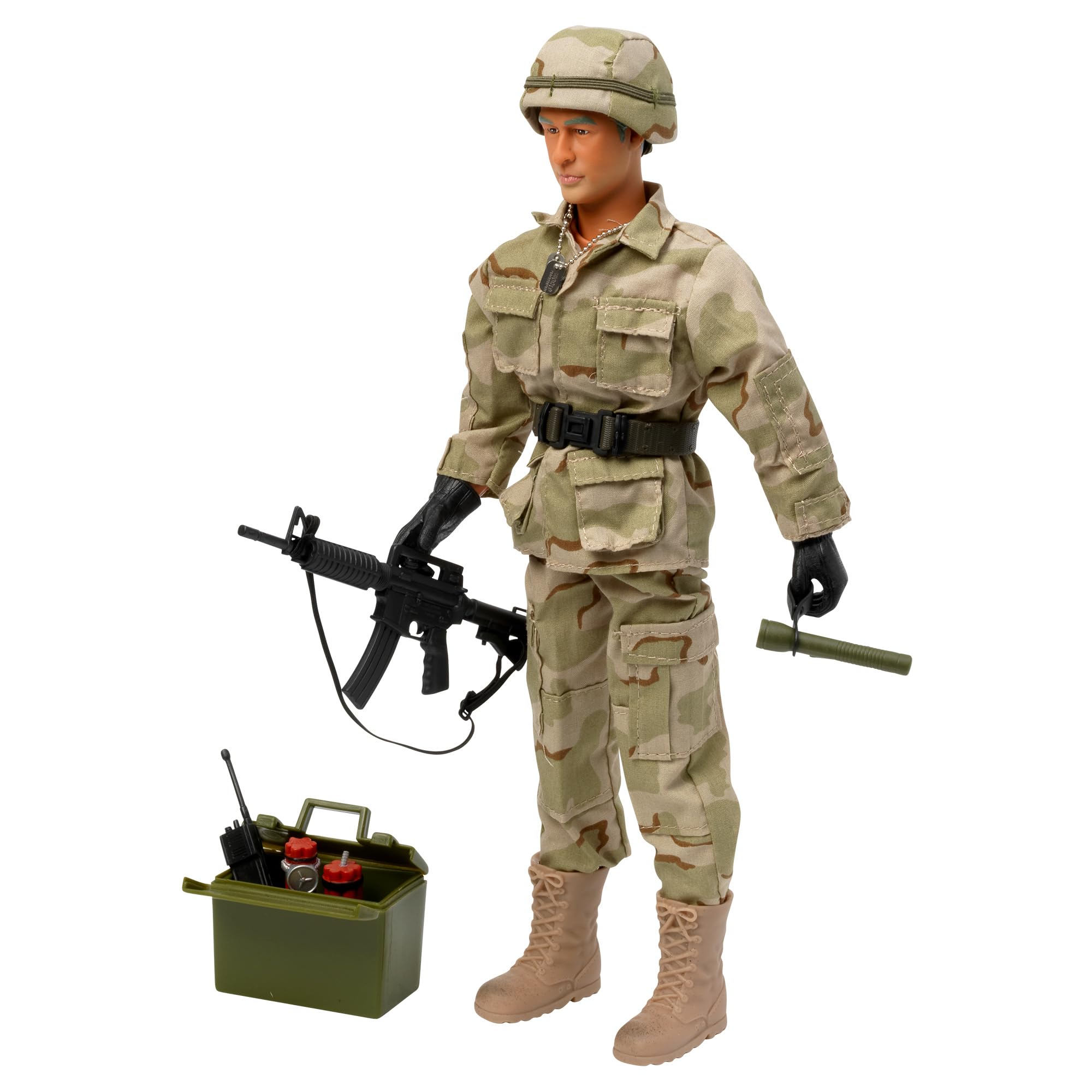 WORLD PEACEKEEPERS from Peterkin | 12" EOD Technician Action Figure & Accessories | 1:6 Scale | Action Figures & Accessories | Ages 3+, Camouflage — image 1