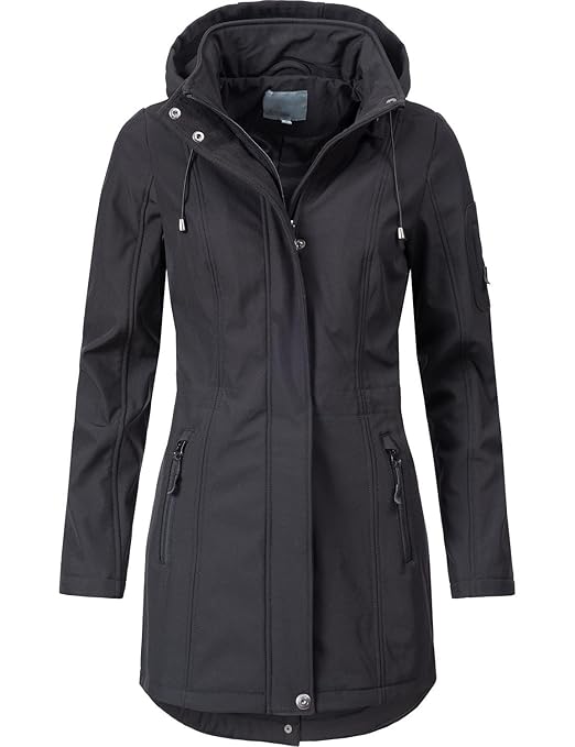 Peak Time Damen Mantel Softshellmantel Übergangsmantel L60026 7 Farben S-XXL