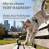 rabbitgoo Cat Harness and Lead Set XXS Reflective Escape-Proof Grey view 3
