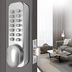 Spotact Mechanical Keyless Door Lock 6 Code Latch