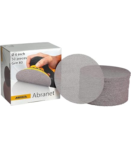 Pad De Ponçage Mirka 915GV28-130G - Medium, 5 Trous, Face Grip - Neuf (NOS)