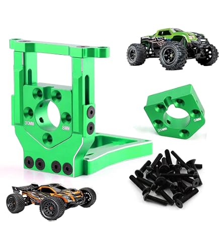 Aluminium Motorsteun – Compatibel Met TRAXXAS X-Maxx 6S/8S En XRT 8S – Quick-release – Zwart – Met Montagemateriaal