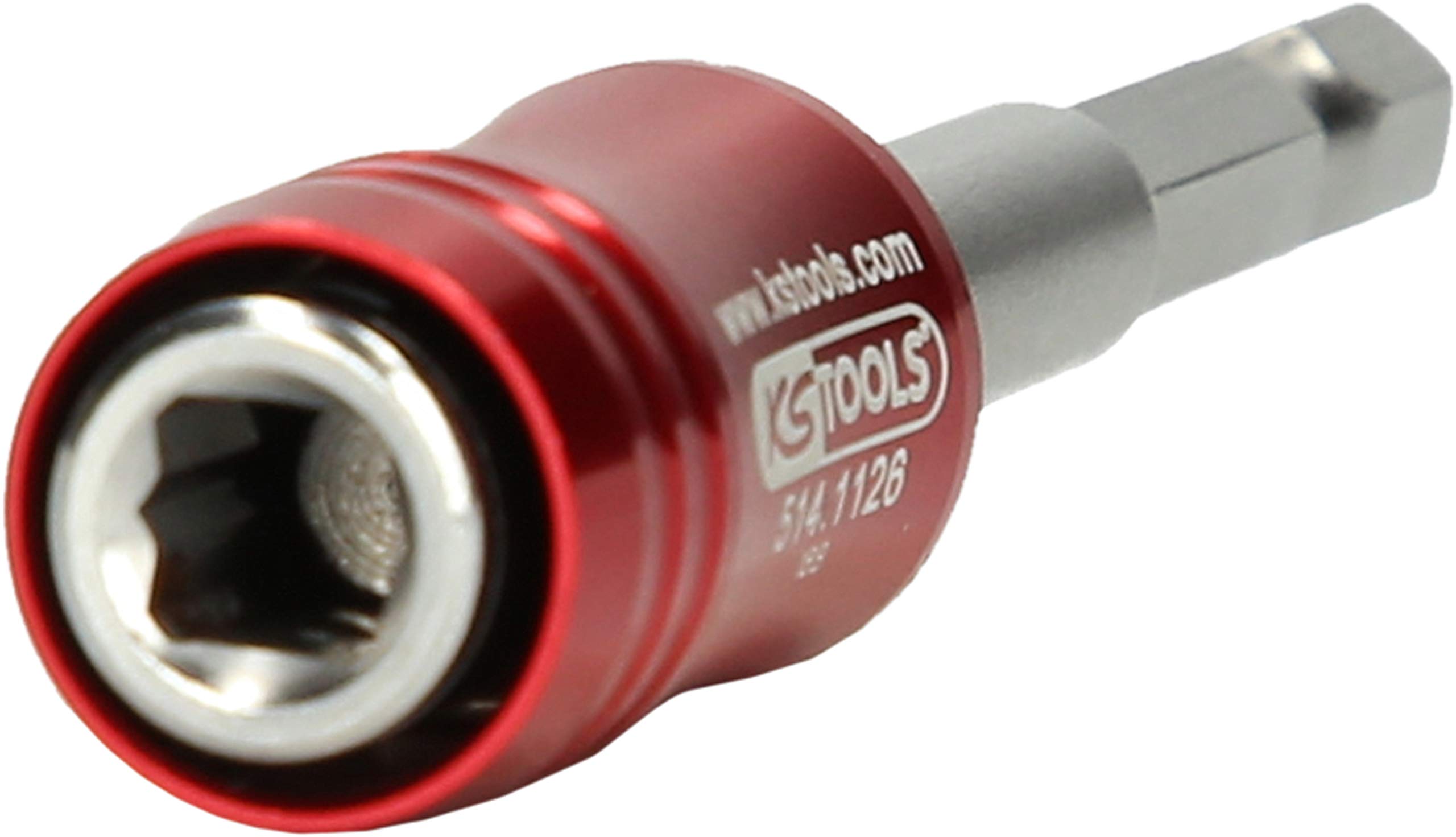 KS Tools 514.1126 1/4 Inch 2-in-1 Quick-Change Bit Holder