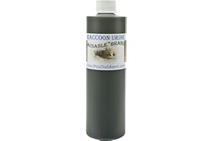 AUSABLE® BRAND Raccoon Urine - 100% Pure Raccoon Urine Plastic Bottle (4 oz. Bottle)