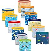 Cogindss Xmrlvn Boys Boxer Shorts Boy Underwear Cotton,2-12 Years,12 Pack