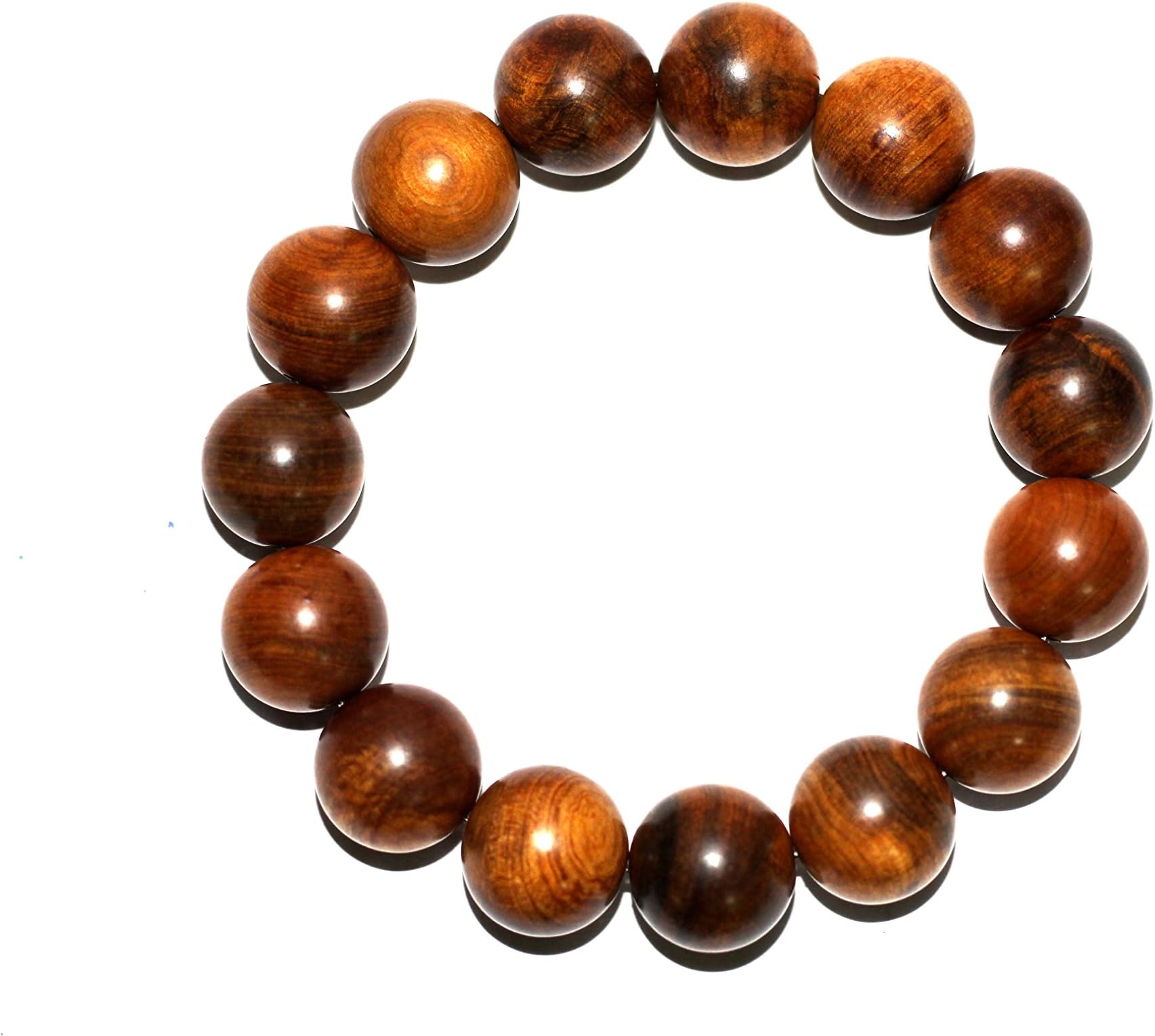 Oudwoodvietnam.com - Calocedrus Beads Bracelet 14mm 15 Beads
