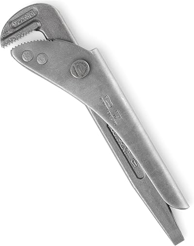 Footprint 9 Inch Adjustable Pipe Wrench - Original UK Made Heavy Duty