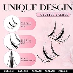 FADLASH Lash Clusters 2 Pairs Clusters DIY Eyelash