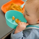Nuby Good Square Meal Toddler Weaning Bowls 4-Pack Dishwasher Safe view 3