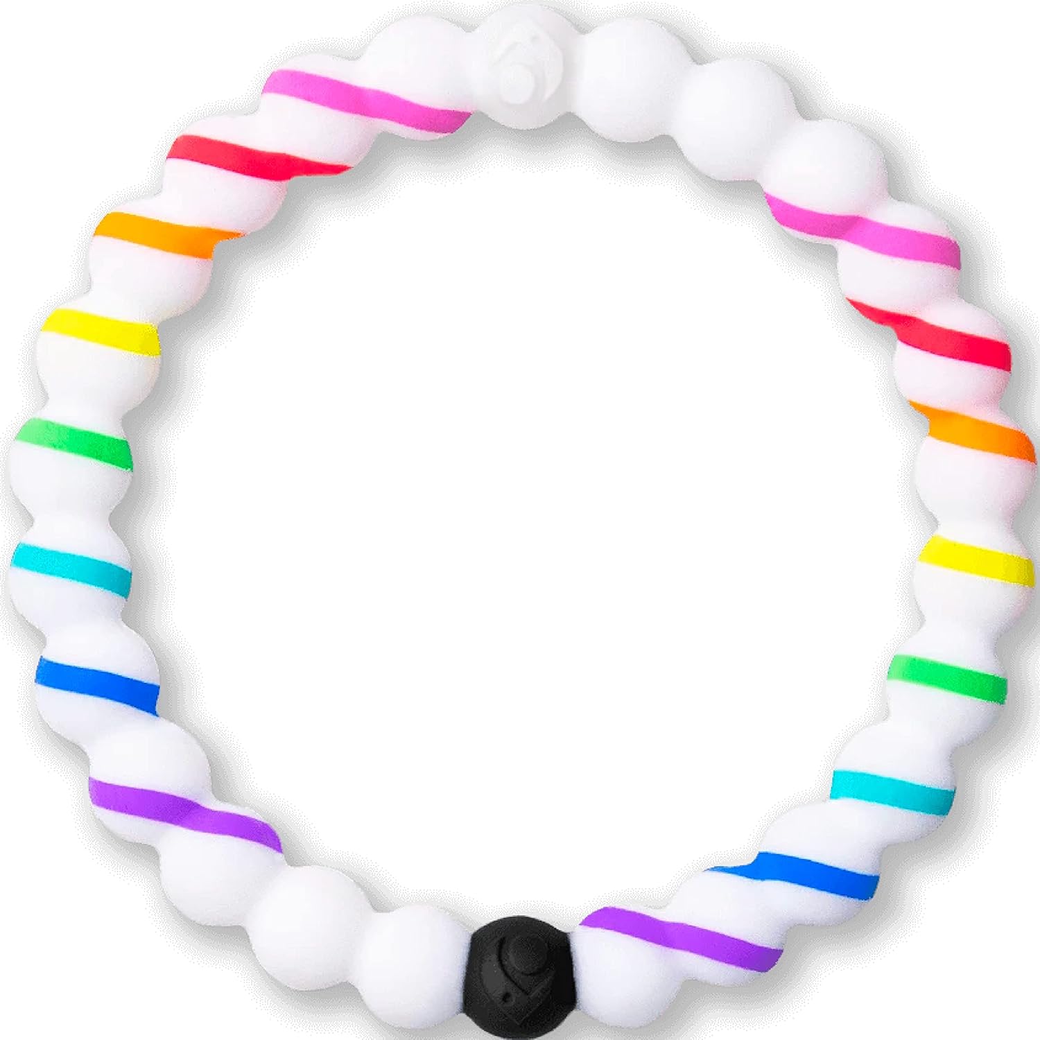 Lokai Pride Stripe Cause Collection Bracelet, Extra Large Amazon.co