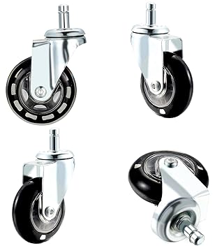 Amazon Com Salon Trolley Cart Chair Caster Wheels Set Of 4