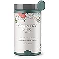 Country Chic All-in-One Chalk Paint for Furniture, Cabinets, Home Decor, Eco-Friendly, Matte Finish, Built-In Primer & Top Coat for Wood, Metal - Wanderess (Teal) - Quart 32 oz (950 ml)