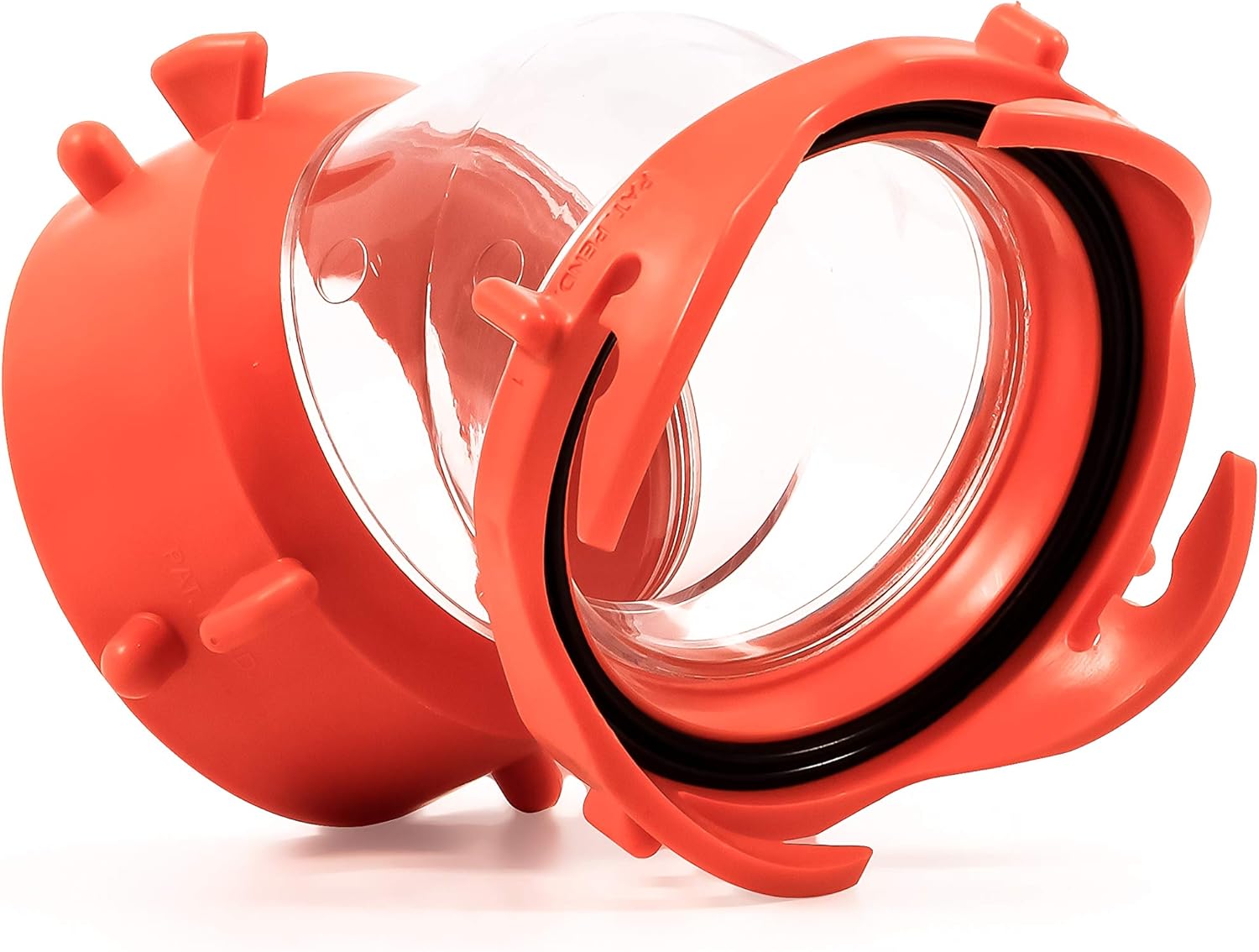 Camco RhinoFLEX Clear 45 Degree RV Sewer Hose Swivel Fitting- Allows You to See When Tank is Empty, Odor Protection; Durable and Secure Connection (39847): Automotive