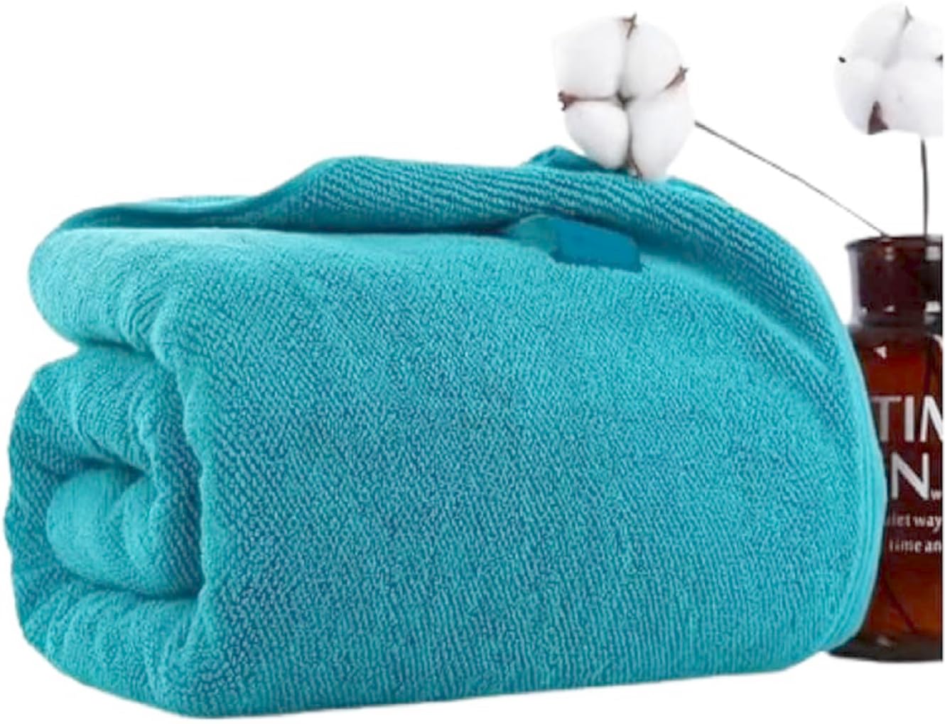 Extra Large Premium Oversized Jumbo Bath Sheet-150 X 200 cm-100% Egyptian Cotton Towels Super Soft Quick Dry and Absorbent Huge Bath Sheet 600GSM (Teal/Turquoise)