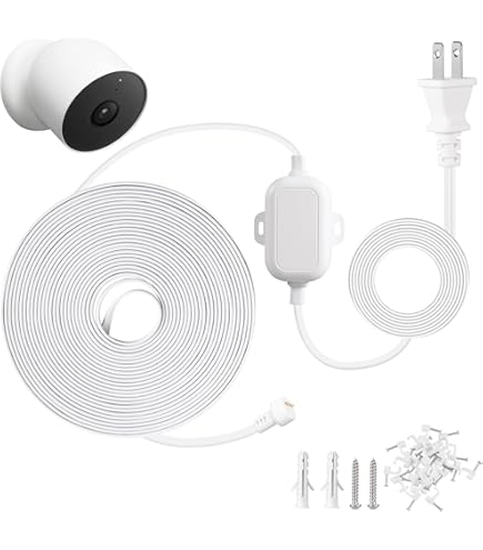 Amazon.com : Google Weatherproof Cable for Nest Cam (Battery