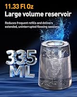 MySmile LP221 UVC Sterilizable Cordless Water Flosser Pearl White view 6