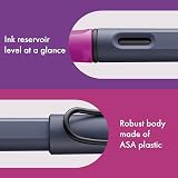 LAMY Safari Pink Cliff Fountain Pen F Nib with T 10 Blue Cartridge view 4