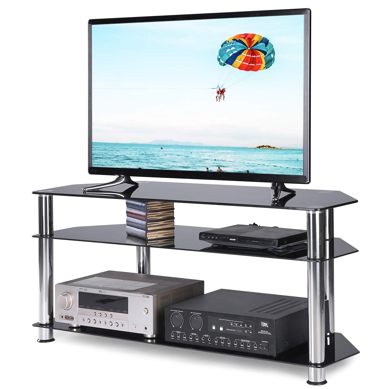 Best Easy Assemble Led Light 50 Inch Tv Stand