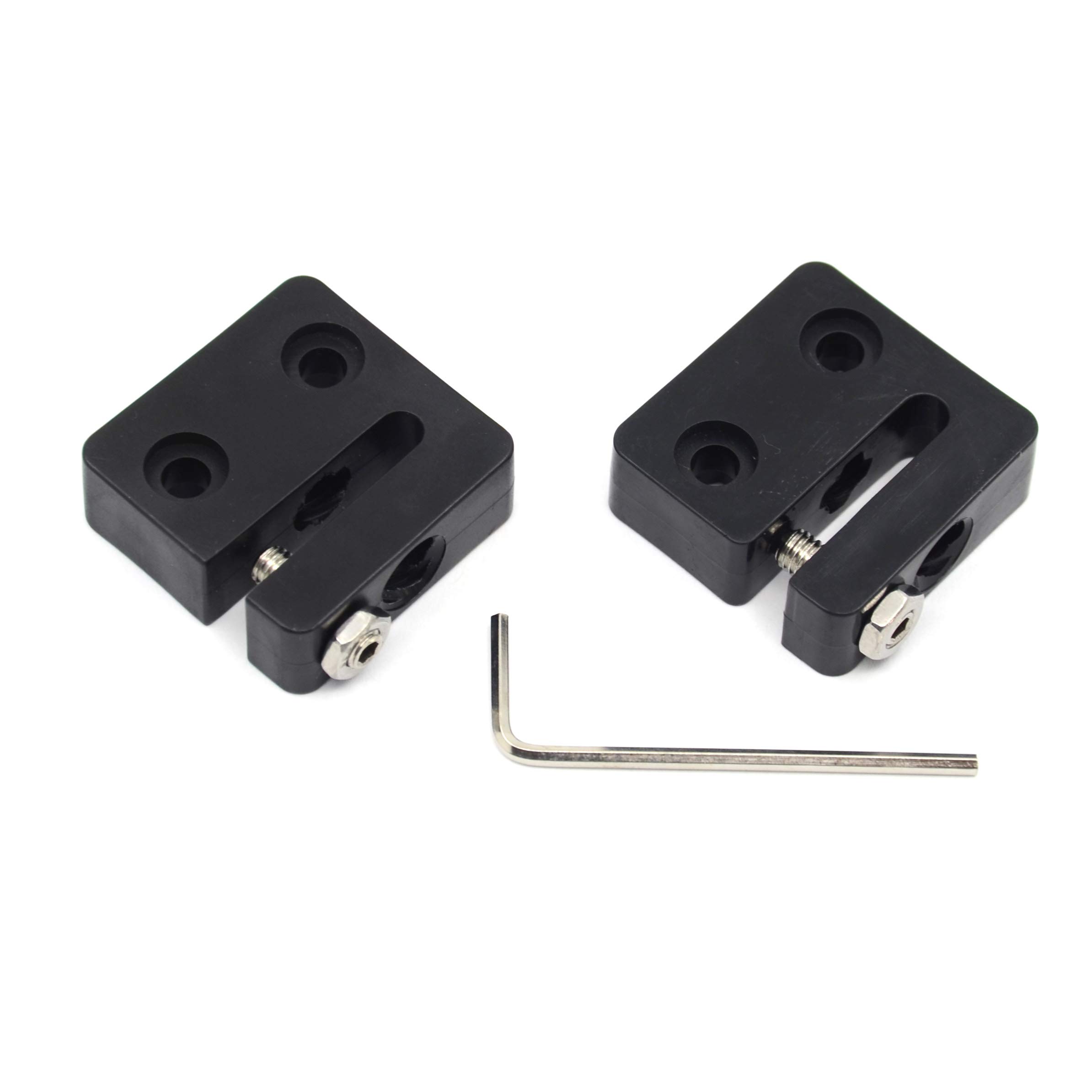 Befenybay 2PCS Anti-Backlash Nut 8mm Diameter Lead Screw Nut, Lead Screw Moves 2mm in One Turn for CNC and 3D Printer (2mm Pitch 2mm Lead)