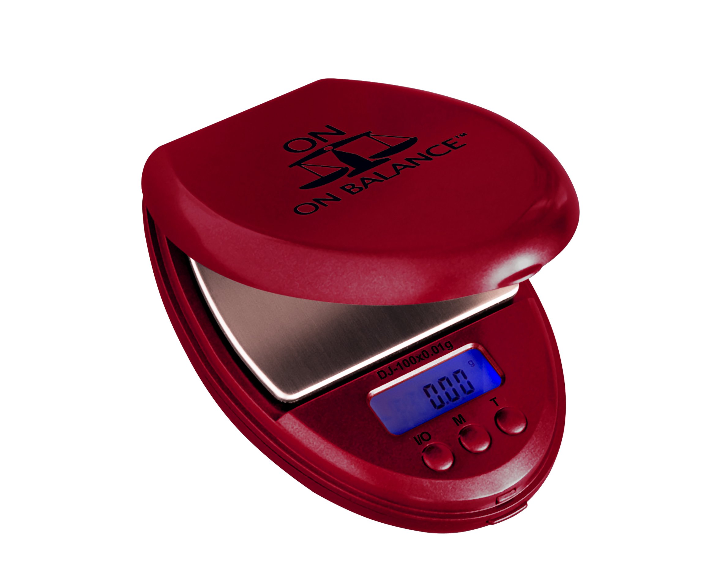 ON BALANCE DJ-100 Red Digital Pocket Scale 100 x 0.01g