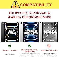 ZtotopCases for New iPad Pro 13 Inch Case 7th Gen