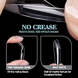 gelike ec Gel Nail Tips Kit 552pcs 11 Sizes Soft Gel Soak Off Clear view 6