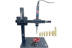 ERHT Heat Set Insert tip Tool Vertical Heat Pressing Machine Heat Brass Inserts 3D Printing Thread Knurled Nut M2 M2.5 M3 M4 M5 M6 (Heat Set Insert Tool)