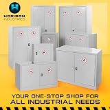 Horison Industries COSHH Storage Cabinet 1830mm Steel HSE Compliant Chemical view 8