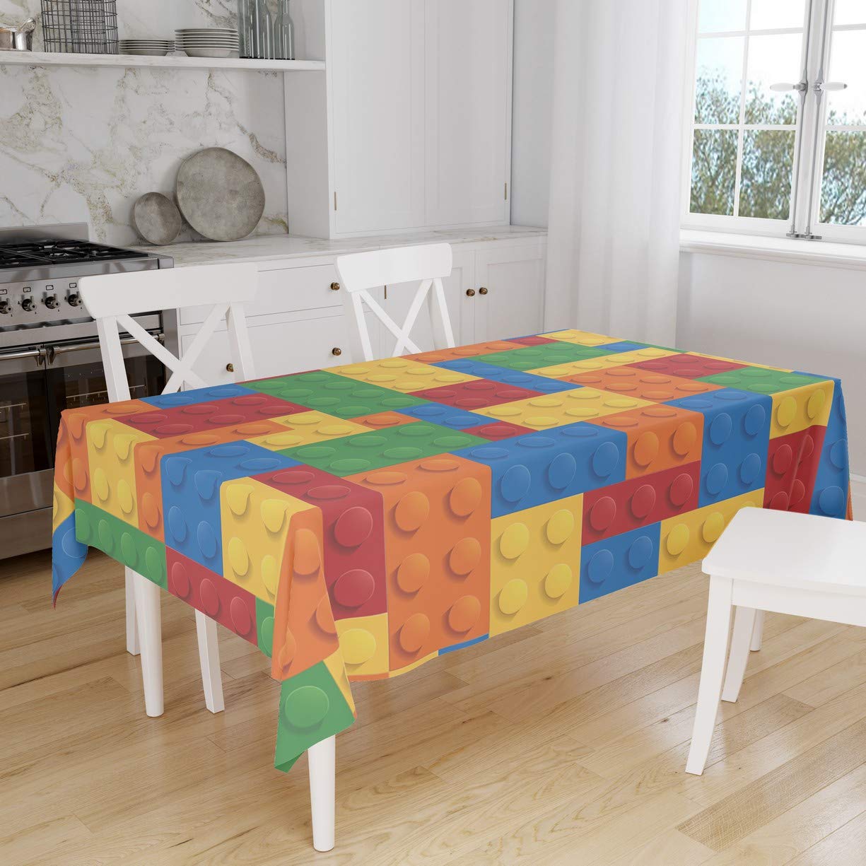 Bonamaison Kitchen Decoration, Tablecloth, 140cm x 160cm - Designed and Manufactured in Turkey