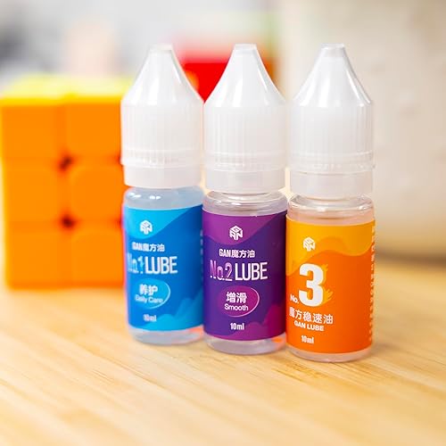 iYallow Speed Cube Lubricant - Rubic Cube Lube for High-Performance &  Faster Turns - Set of 3 Daily Care, Smooth & GAN Lube - 10cc in Dubai - UAE  | Whizz Puzzle Accessories