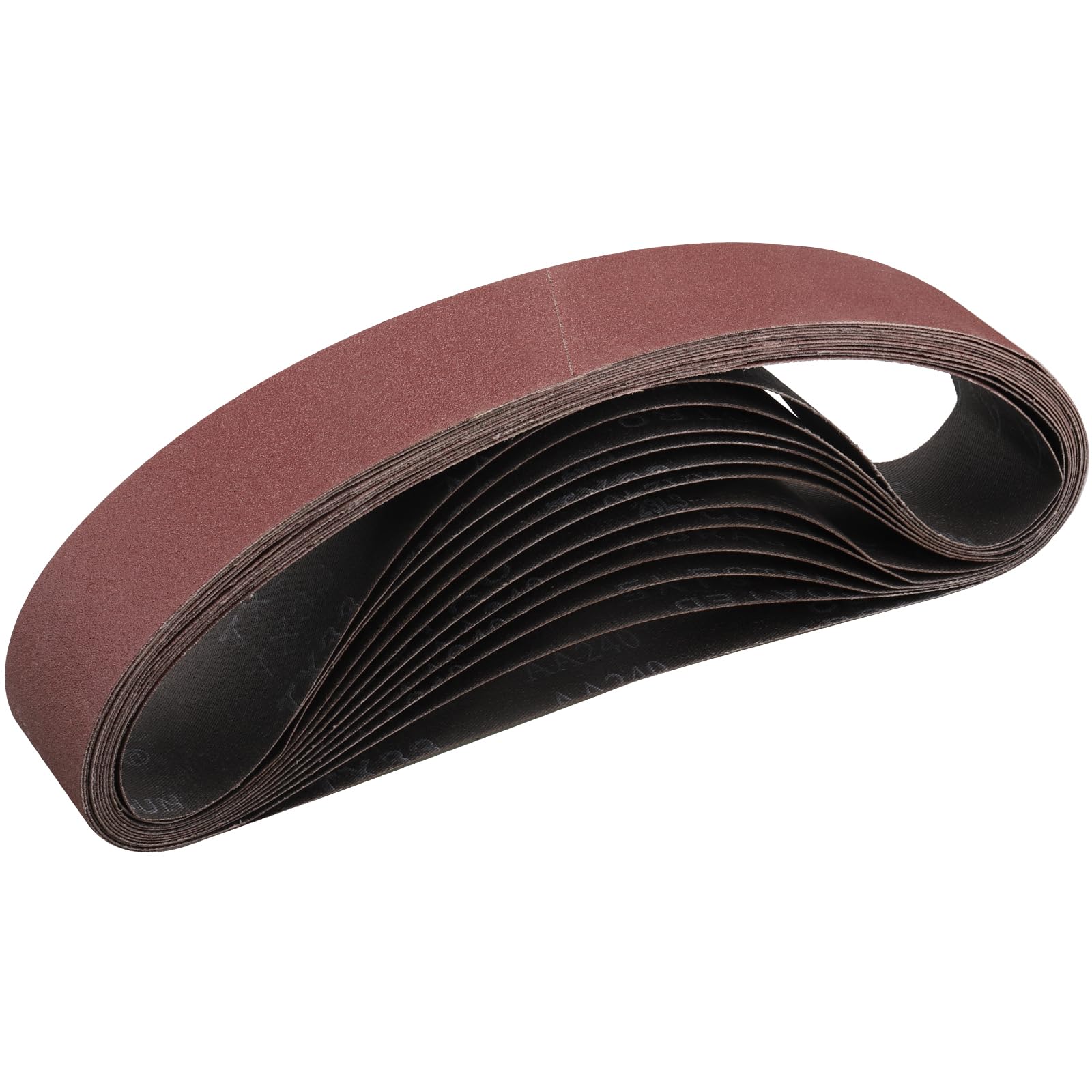 STEBRUAM Sanding Belt 50 x 686 mm,12PCS 150 Grit