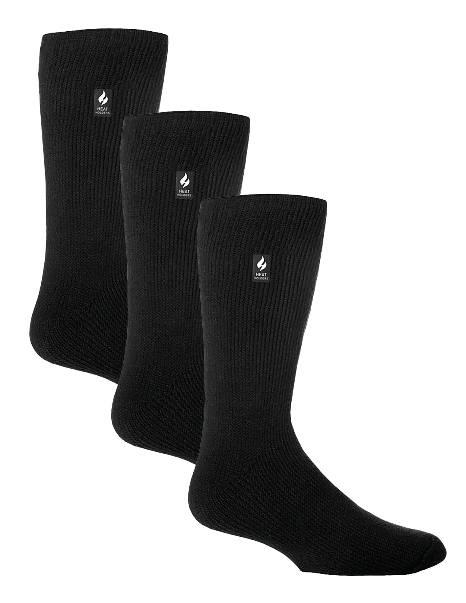 HEAT HOLDERS - 3 Pair Pack Multipack Mens Insulated Thermal Socks for Winter 6-11