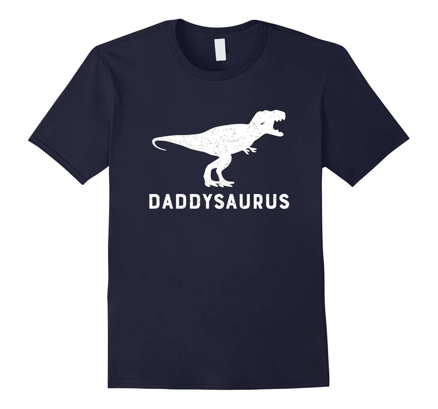 Daddysaurus Rex Funny Dinosaur Shirt First Time Dad Gift Tee-Rose